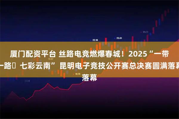 厦门配资平台 丝路电竞燃爆春城！2025“一带一路・七彩云南” 昆明电子竞技公开赛总决赛圆满落幕